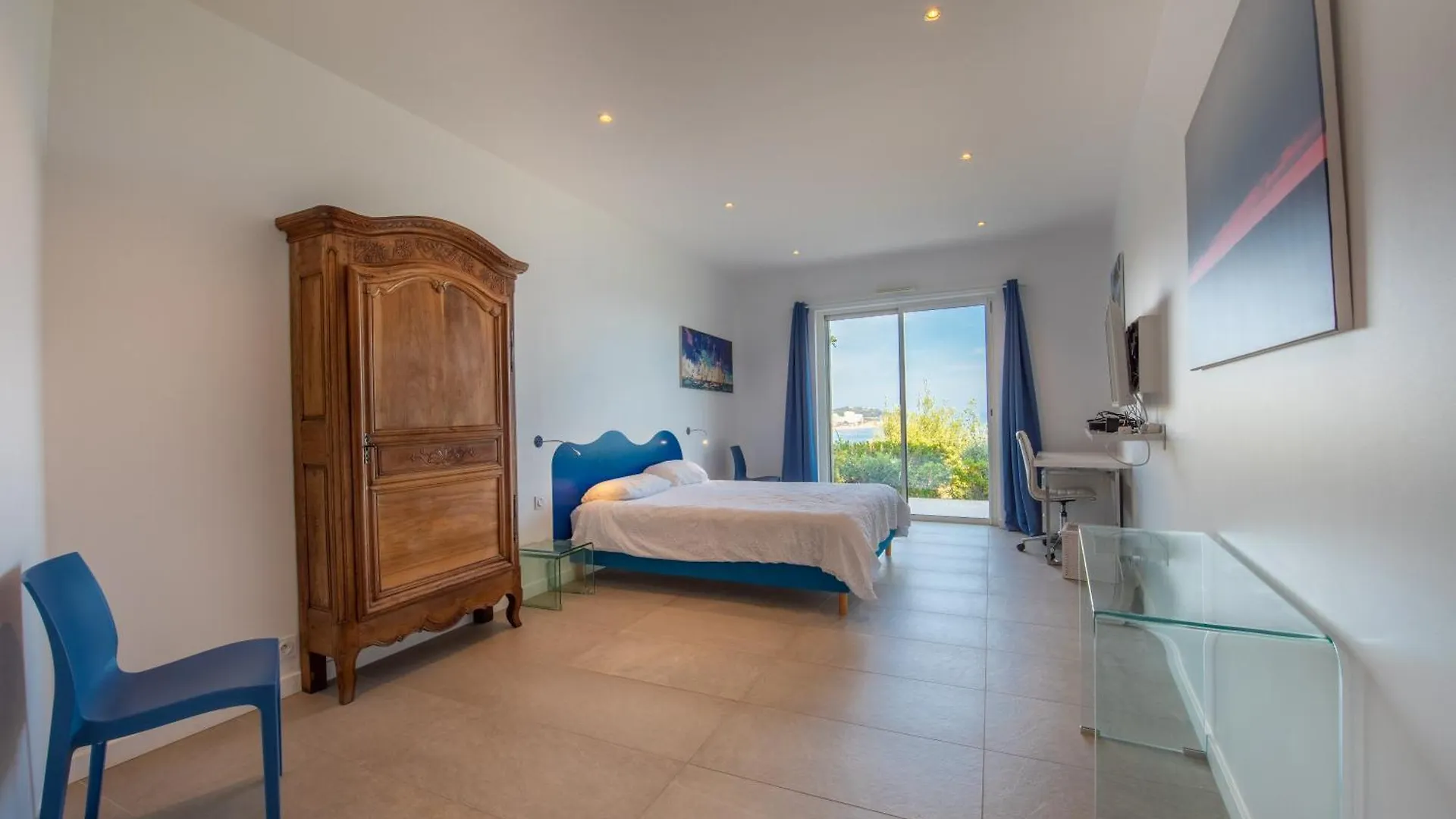 Unique ! Villa Plain-Pied Vue Exceptionnelle Golfe St Tropez A 200 M De La Plage Sainte-Maxime